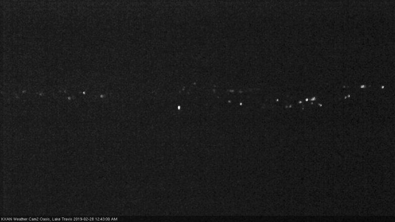 Lake Travis webcam, February 27, 2019 11:45 PM CT