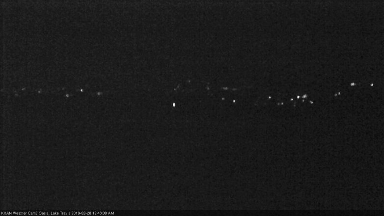Lake Travis webcam, February 27, 2019 11:50 PM CT