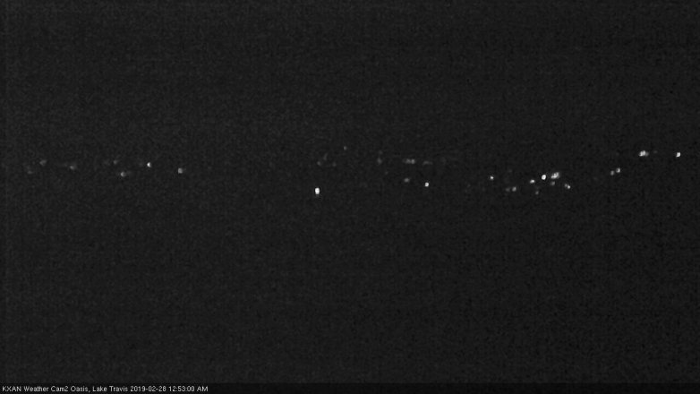 Lake Travis webcam, February 27, 2019 11:55 PM CT