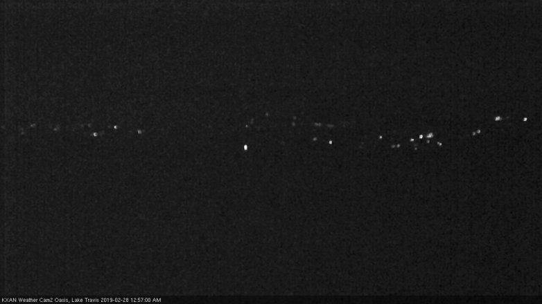 Lake Travis webcam, February 27, 2019 12:00 AM CT