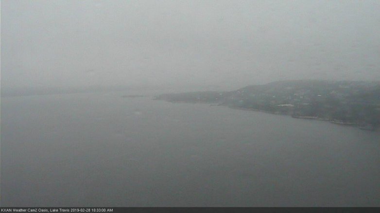 Lake Travis webcam, February 28, 2019 9:35 AM CT