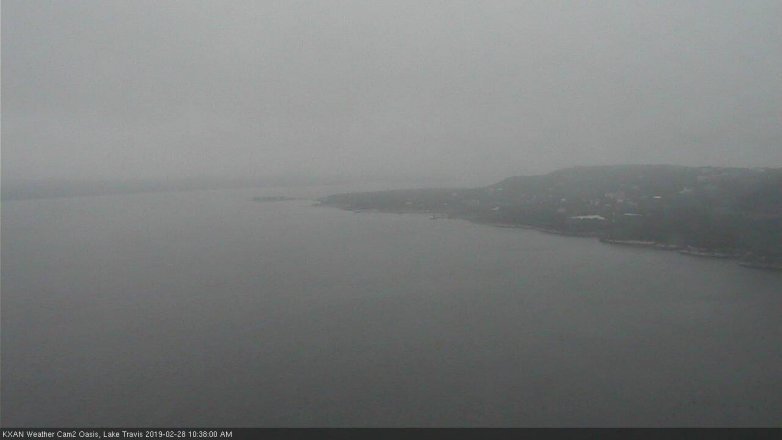 Lake Travis webcam, February 28, 2019 9:40 AM CT