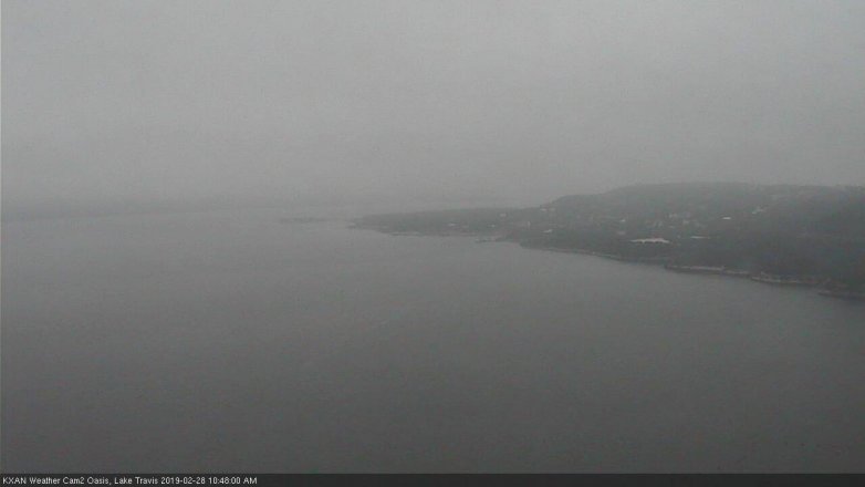 Lake Travis webcam, February 28, 2019 9:50 AM CT