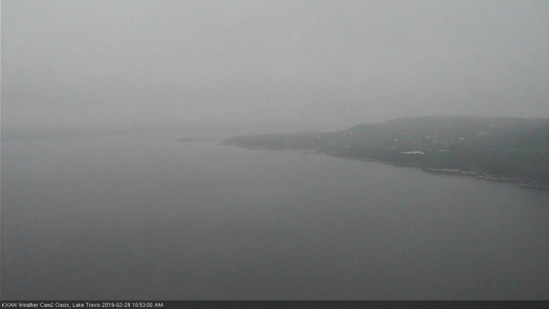 Lake Travis webcam, February 28, 2019 9:55 AM CT