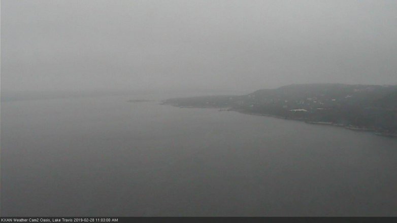 Lake Travis webcam, February 28, 2019 10:05 AM CT