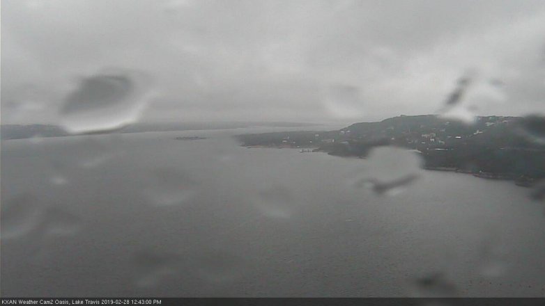 Lake Travis webcam, February 28, 2019 11:45 AM CT