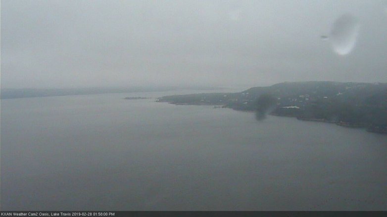 Lake Travis webcam, February 28, 2019 1:00 PM CT
