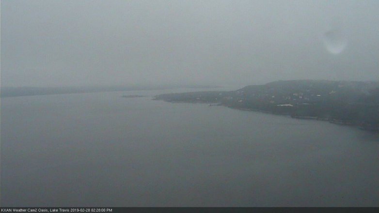Lake Travis webcam, February 28, 2019 1:30 PM CT