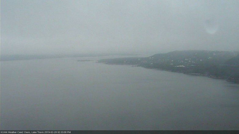 Lake Travis webcam, February 28, 2019 1:35 PM CT