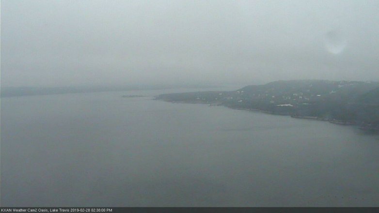 Lake Travis webcam, February 28, 2019 1:40 PM CT