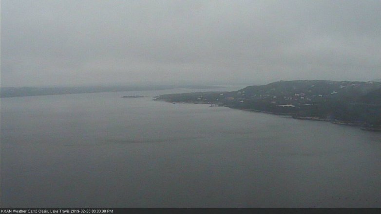 Lake Travis webcam, February 28, 2019 2:05 PM CT