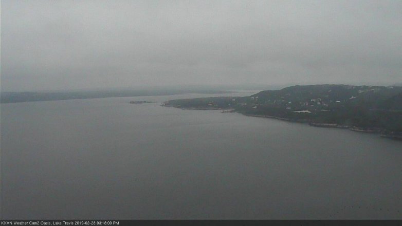 Lake Travis webcam, February 28, 2019 2:20 PM CT