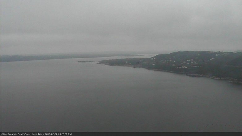 Lake Travis webcam, February 28, 2019 2:25 PM CT