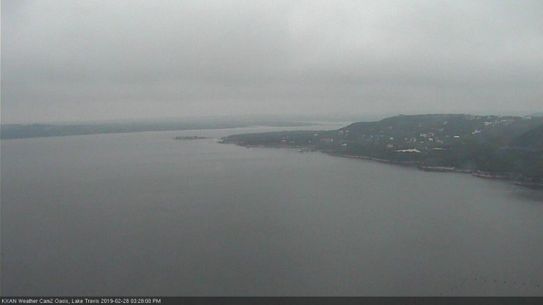 Lake Travis webcam, February 28, 2019 2:30 PM CT