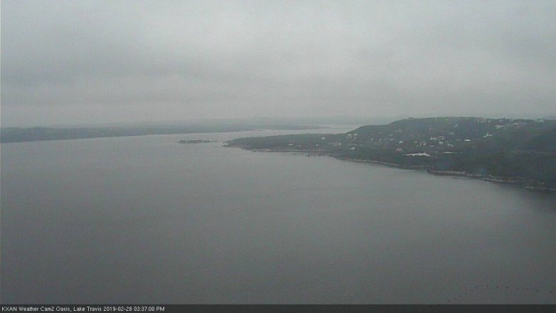 Lake Travis webcam, February 28, 2019 2:40 PM CT