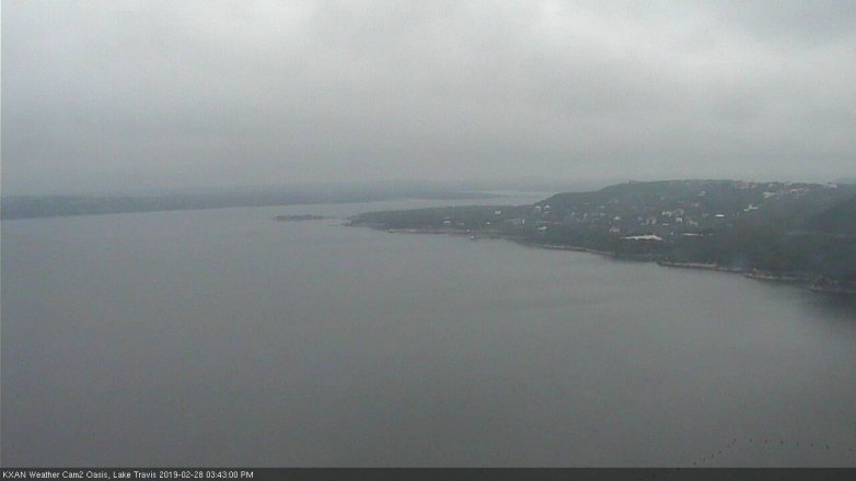 Lake Travis webcam, February 28, 2019 2:45 PM CT