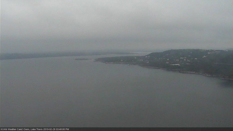 Lake Travis webcam, February 28, 2019 2:50 PM CT