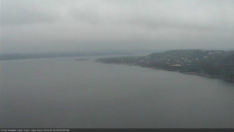 Lake Travis webcam, February 28, 2019 2:55 PM CT