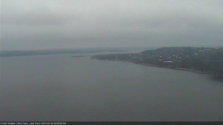 Lake Travis webcam, February 28, 2019 3:00 PM CT