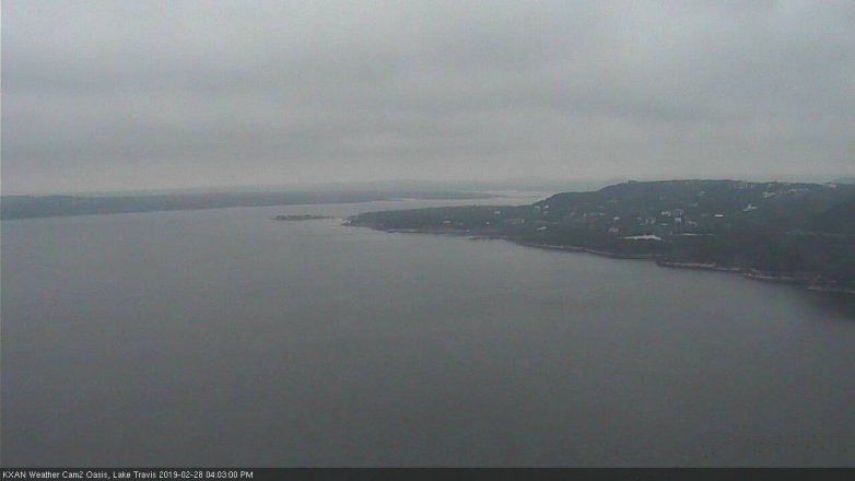 Lake Travis webcam, February 28, 2019 3:05 PM CT