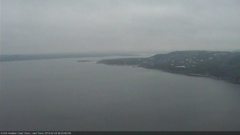 Lake Travis webcam, February 28, 2019 3:25 PM CT