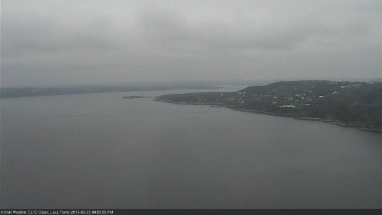 Lake Travis webcam, February 28, 2019 3:55 PM CT