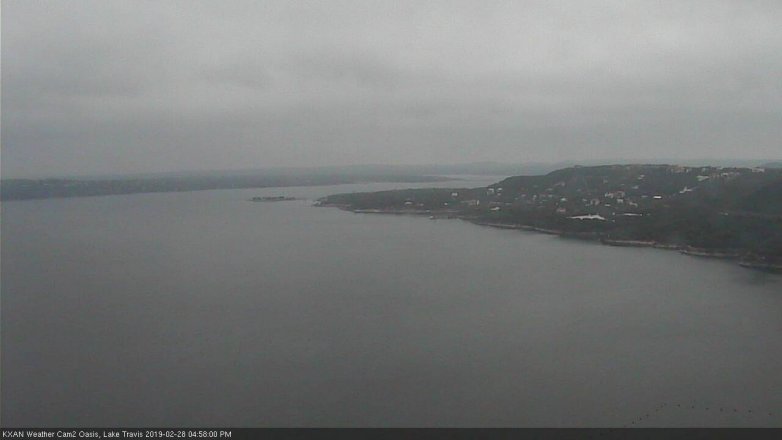 Lake Travis webcam, February 28, 2019 4:00 PM CT