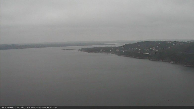 Lake Travis webcam, February 28, 2019 4:20 PM CT