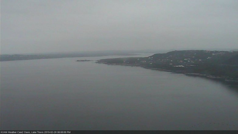 Lake Travis webcam, February 28, 2019 5:10 PM CT