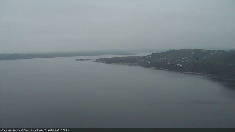 Lake Travis webcam, February 28, 2019 5:15 PM CT