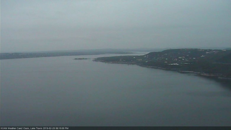 Lake Travis webcam, February 28, 2019 5:20 PM CT