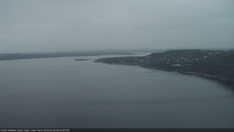 Lake Travis webcam, February 28, 2019 5:25 PM CT