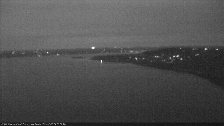 Lake Travis webcam, February 28, 2019 5:55 PM CT