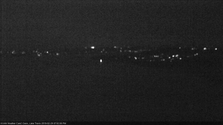Lake Travis webcam, February 28, 2019 6:05 PM CT