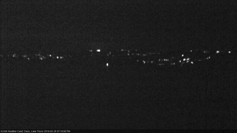 Lake Travis webcam, February 28, 2019 6:20 PM CT