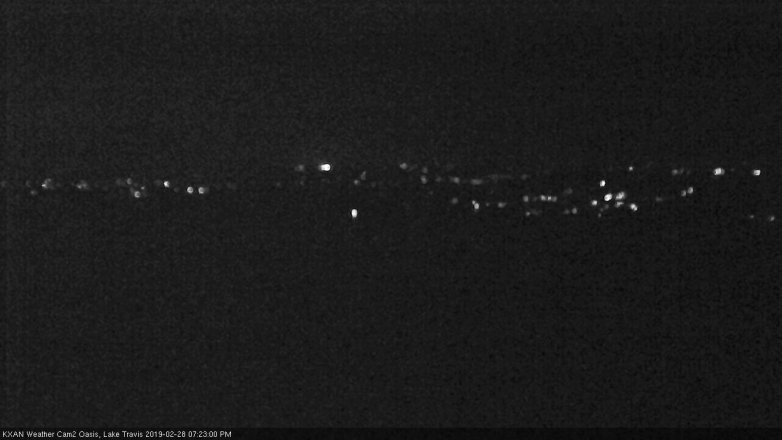 Lake Travis webcam, February 28, 2019 6:25 PM CT