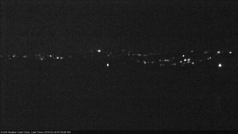 Lake Travis webcam, February 28, 2019 6:30 PM CT
