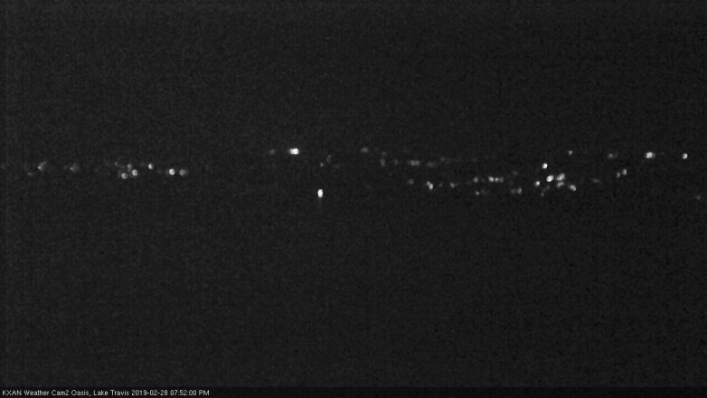 Lake Travis webcam, February 28, 2019 6:55 PM CT