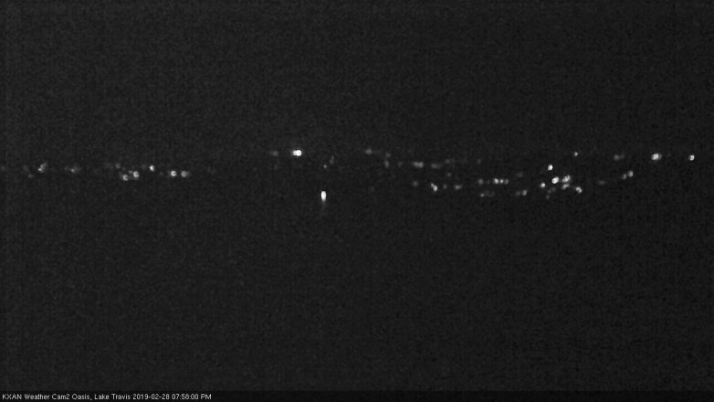Lake Travis webcam, February 28, 2019 7:00 PM CT