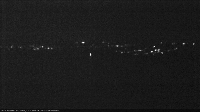 Lake Travis webcam, February 28, 2019 7:10 PM CT