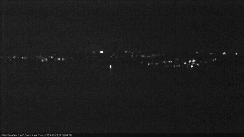 Lake Travis webcam, February 28, 2019 7:35 PM CT