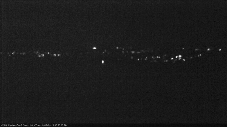 Lake Travis webcam, February 28, 2019 7:55 PM CT
