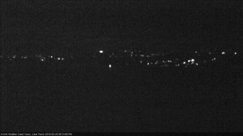 Lake Travis webcam, February 28, 2019 8:15 PM CT