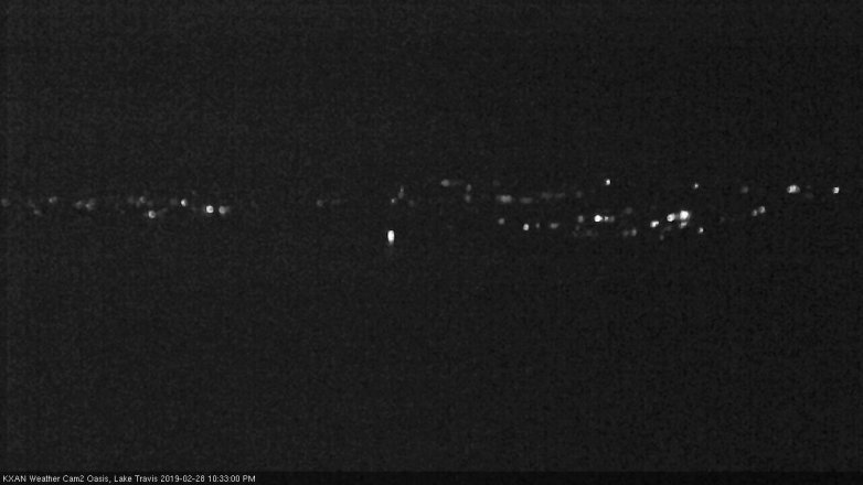 Lake Travis webcam, February 28, 2019 9:35 PM CT