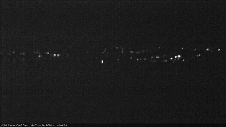 Lake Travis webcam, February 28, 2019 10:10 PM CT