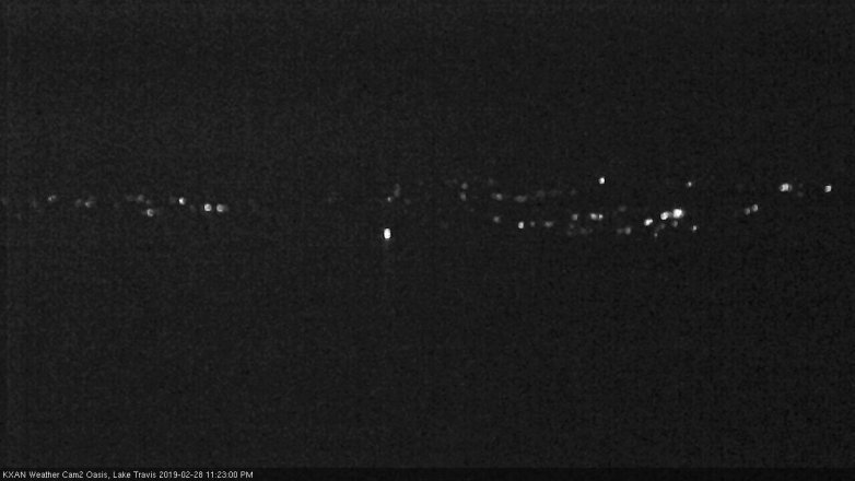 Lake Travis webcam, February 28, 2019 10:25 PM CT
