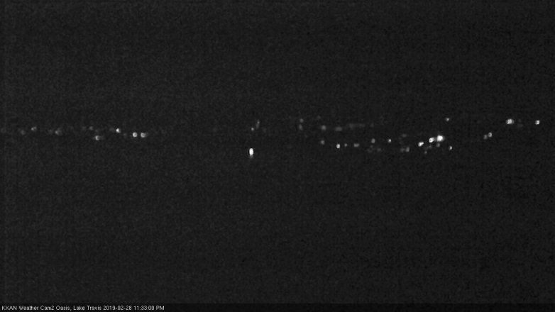 Lake Travis webcam, February 28, 2019 10:35 PM CT