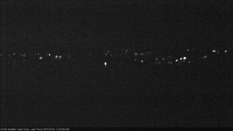 Lake Travis webcam, February 28, 2019 11:05 PM CT