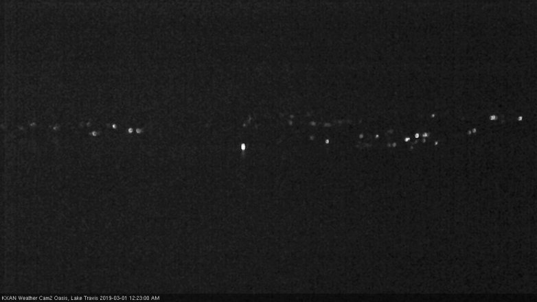 Lake Travis webcam, February 28, 2019 11:25 PM CT