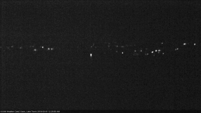 Lake Travis webcam, February 28, 2019 11:30 PM CT